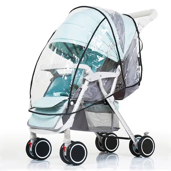 Priljubljena Vrsta VOZIČEK Baby Prevoz Pokrov za Zaščito Deževje Stokke Dežnik Voziček Rainproof Toplo Pregleden
