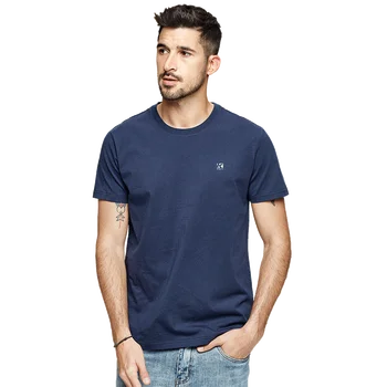 KUEGOU blagovne Znamke moška T-shirt poletje bombaž Modni tisk kratek sleeve majica s kratkimi rokavi moški vrh črna velikost ZT-3341