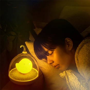 Božič Visi Načrta Touch Senzor Doma Dekor Razsvetljavo otroci Spalnica LED Vibracije Birdcage Noč Lahka Akumulatorska Okolja Lučka